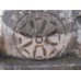 Solar symbol engraved on a marble stone in Ephesus, Izmir